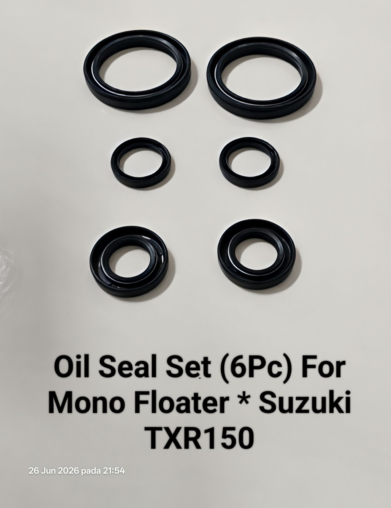 Oil Seal Set (6Pc) For Mono Floater