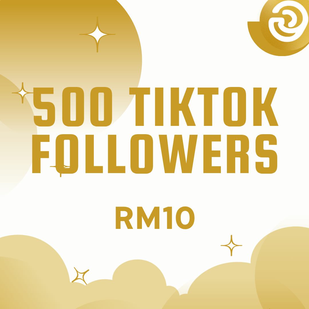 500 TikTok Followers