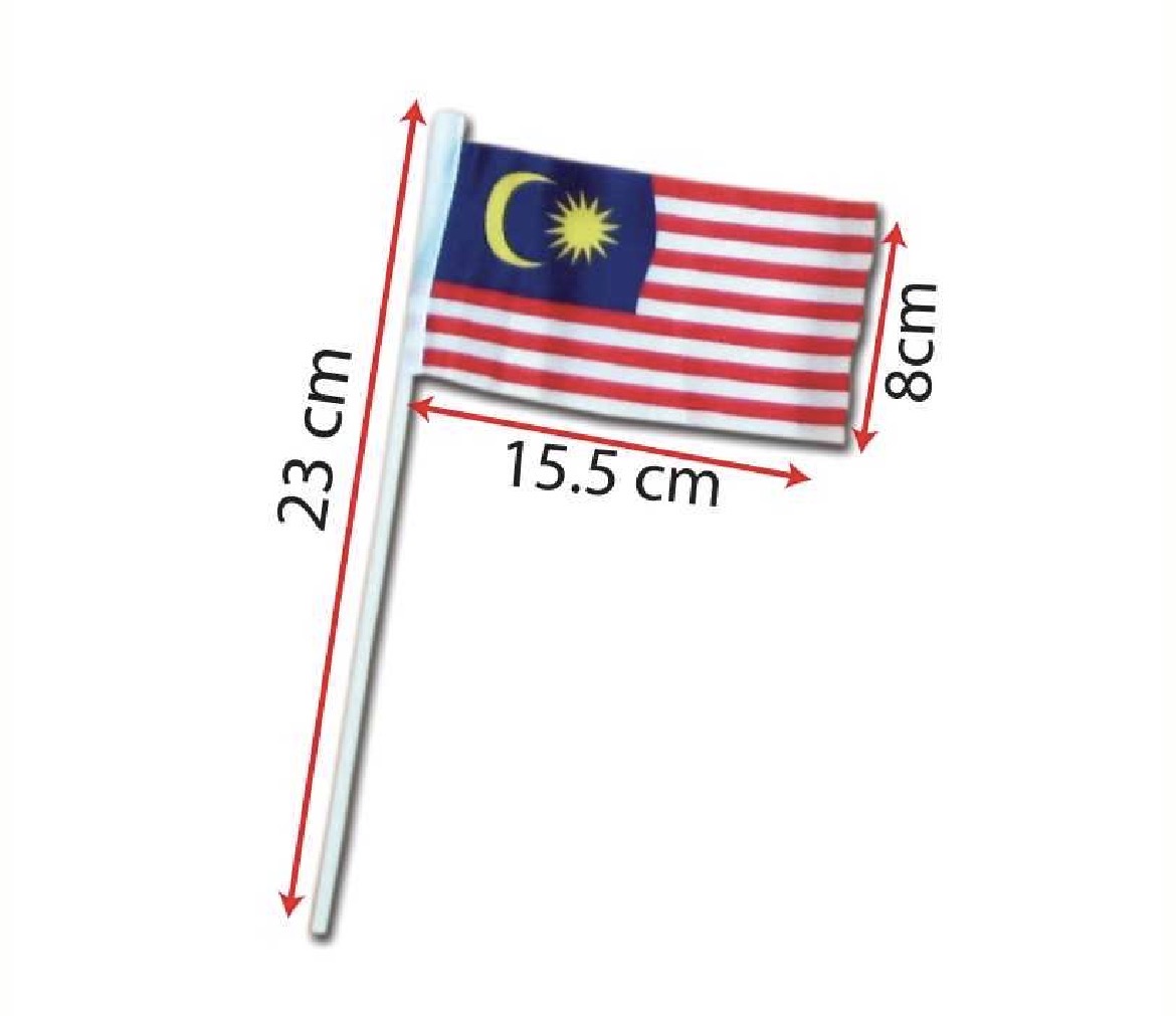 Malaysia Hand Hold Flag (S)