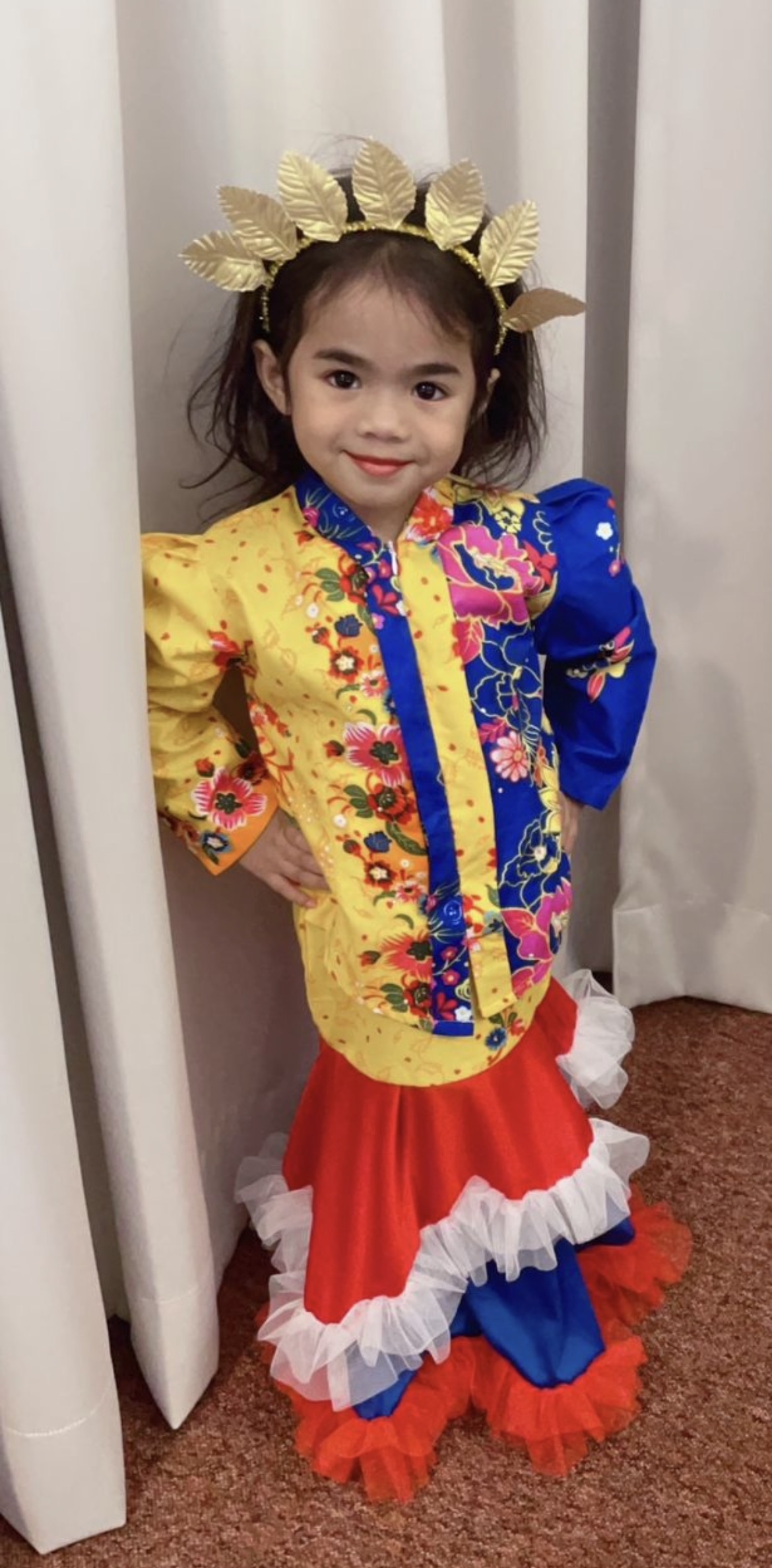 Kebaya Peplum Floral