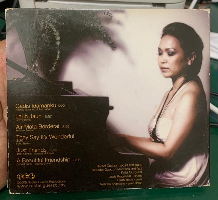 CD Album Rachel Guerzo – "Just Friends" (2009)