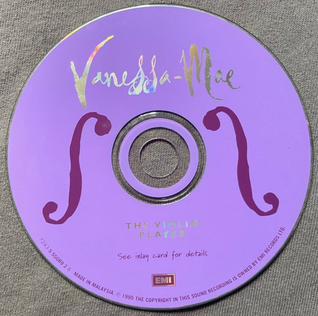 Vanessa Mae CD 1994 The Violin Player EMI