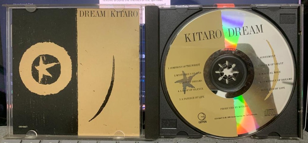 Dream Kitaro CD Featuring Vocals by Jon Anderson