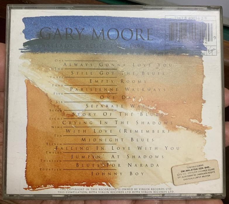 Gary Moore Ballads & Blues 1982 - 1994 Compilation