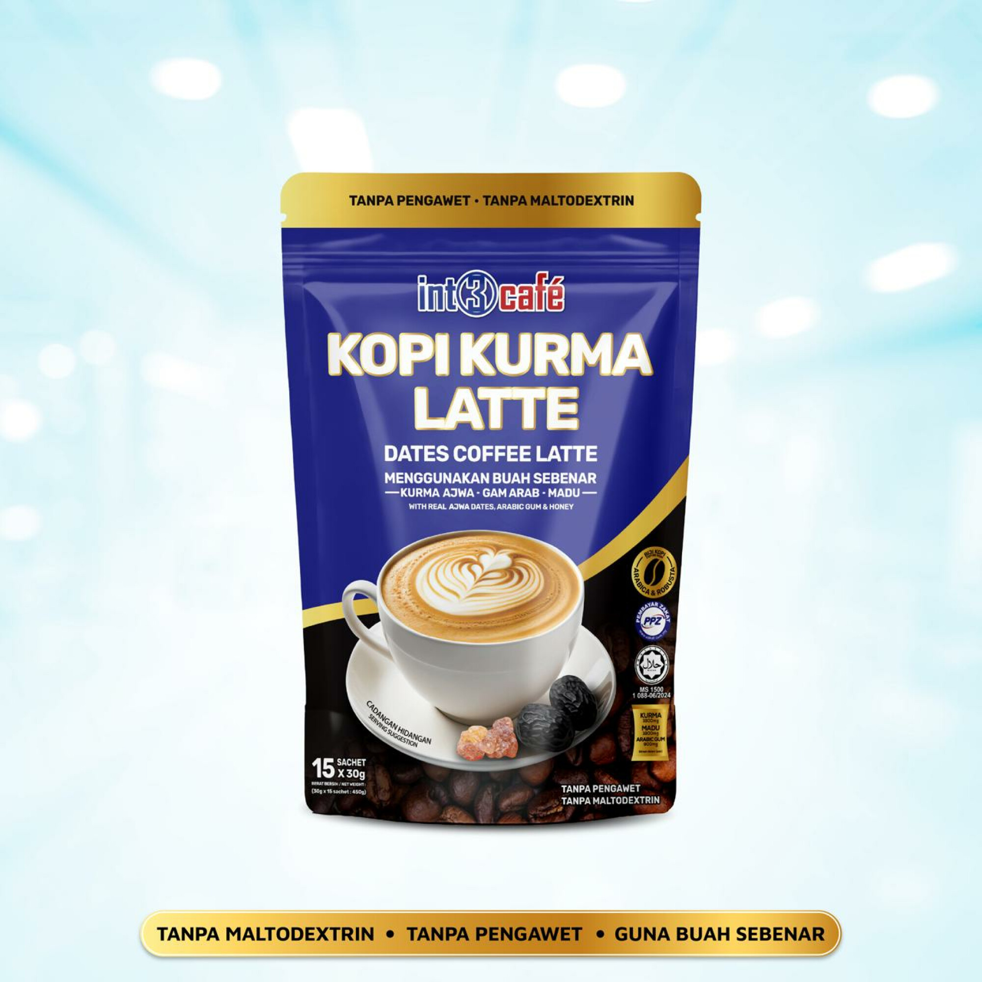 Kopi Diet Kurma Ajwa Latte
