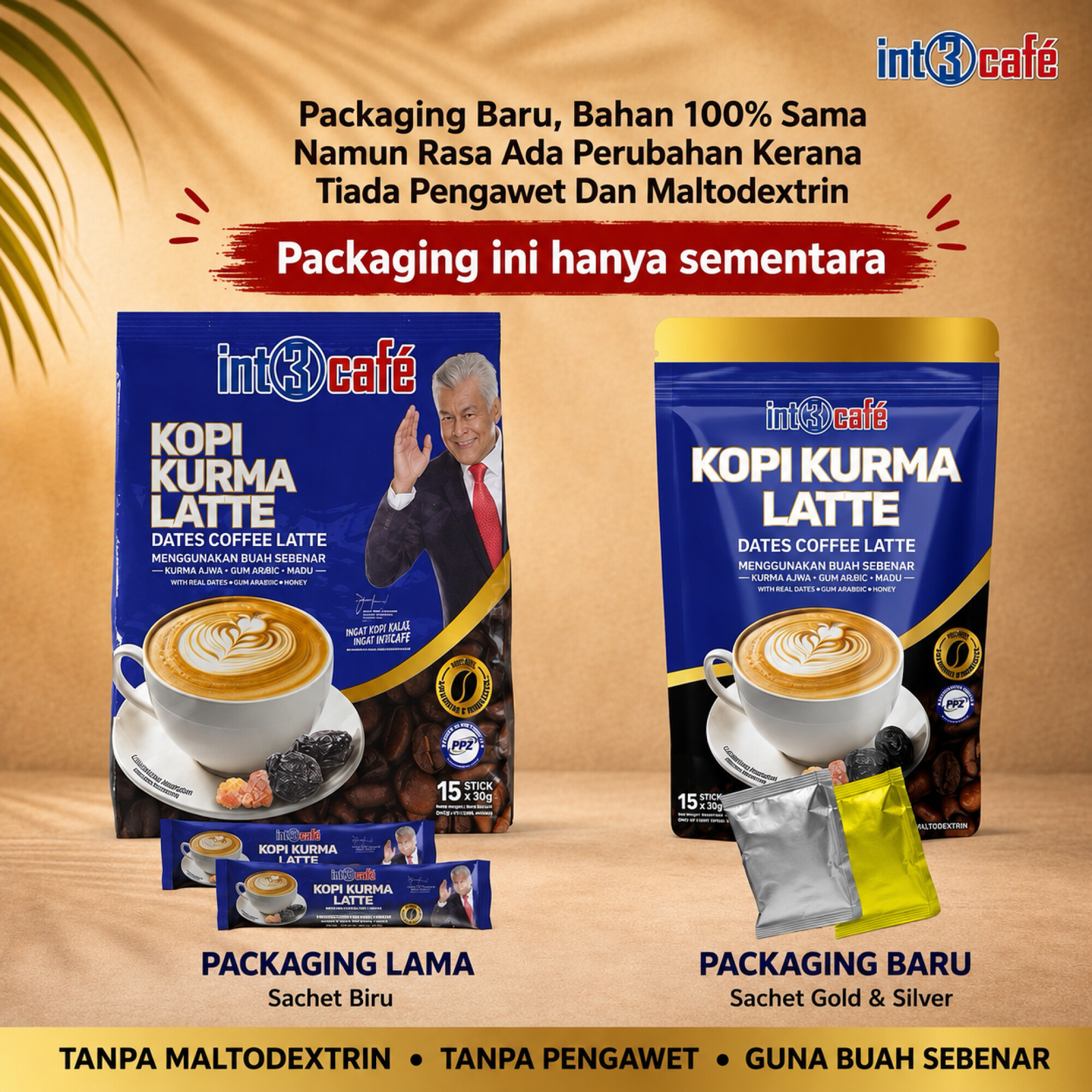 Kopi Diet Kurma Ajwa Latte