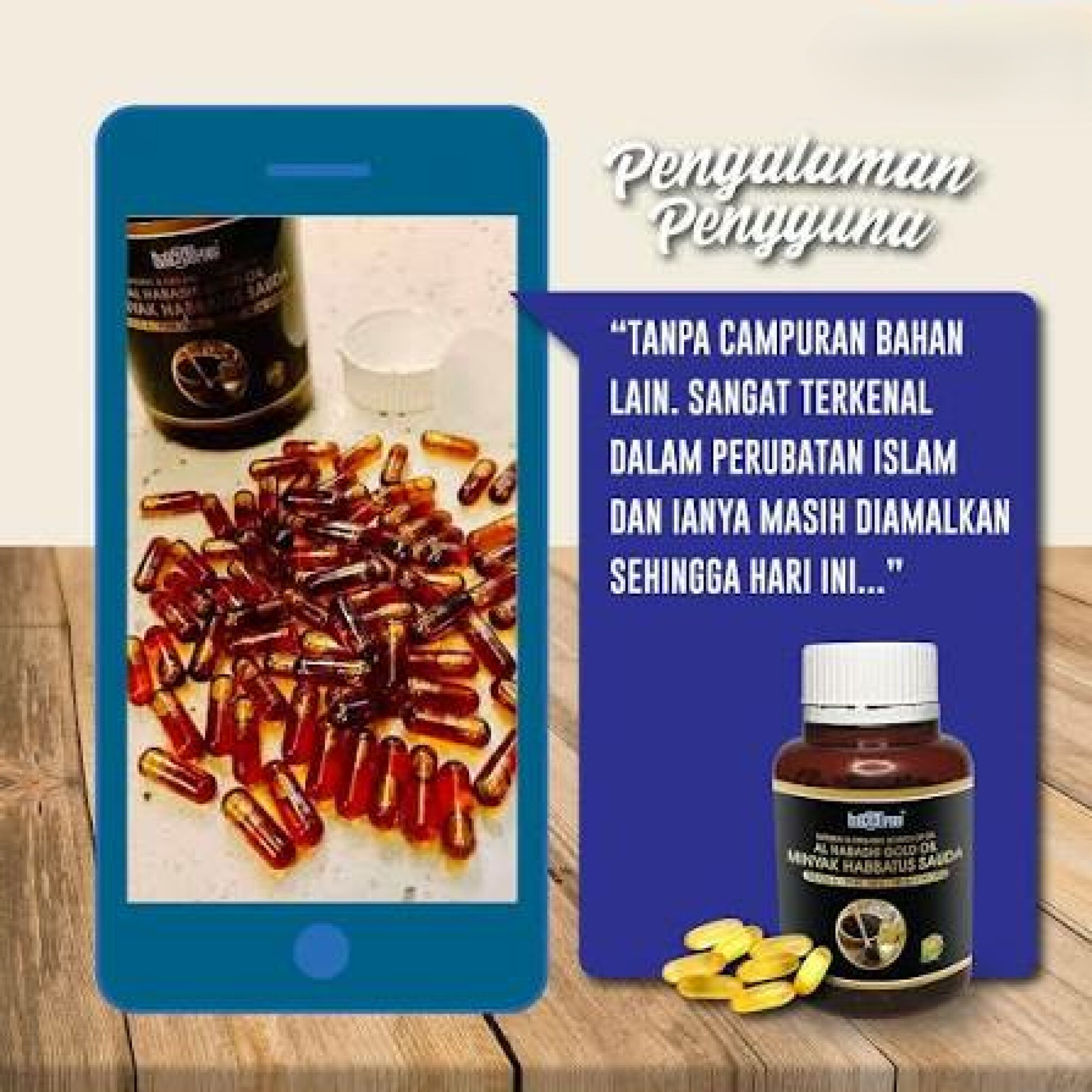 Minyak Habbatus Sauda Al Habashi Gold Oil 170 Capsules