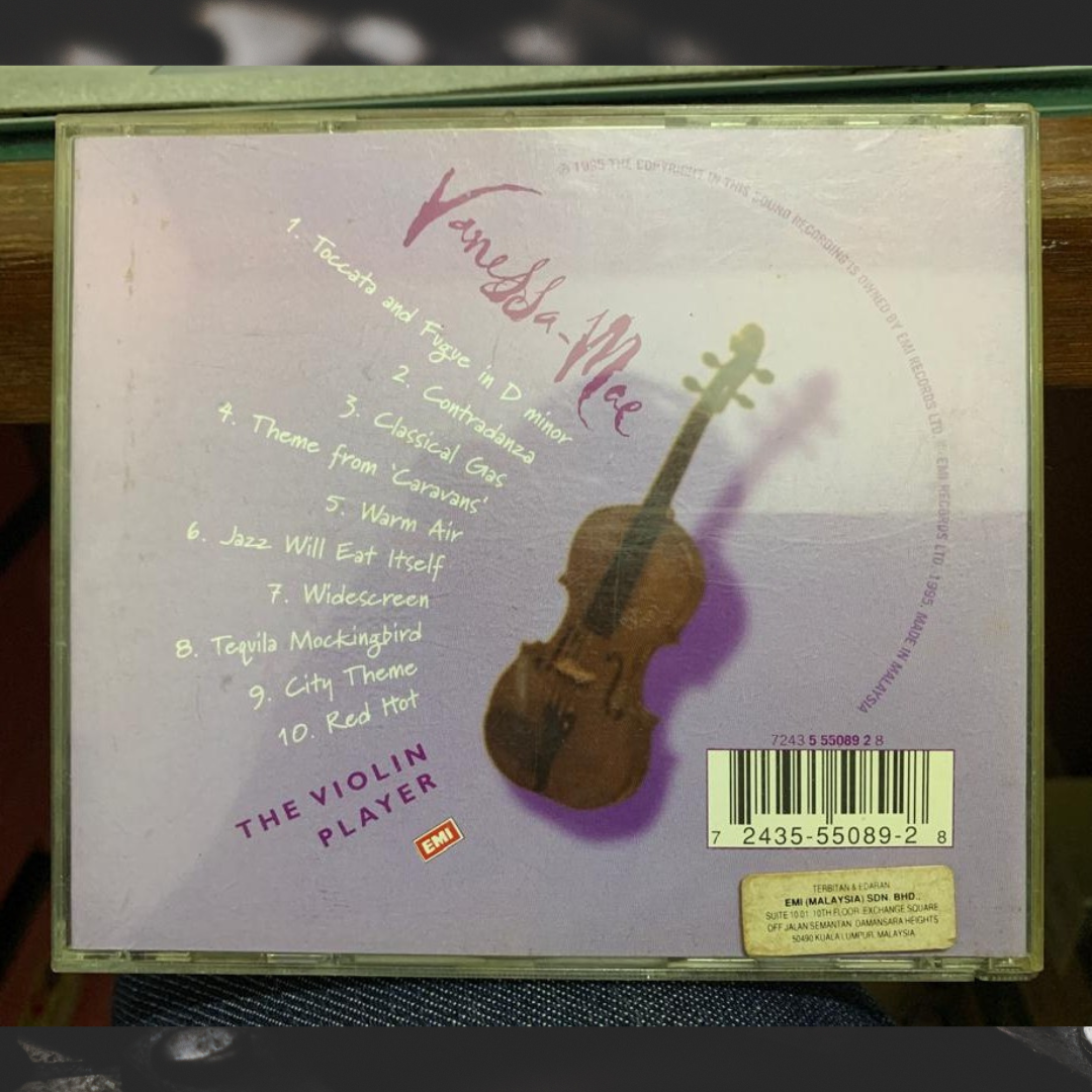 Vanessa Mae CD 1994 The Violin Player EMI
