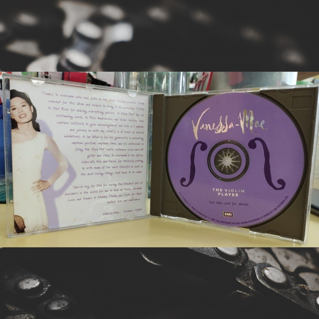 Vanessa Mae CD 1994 The Violin Player EMI