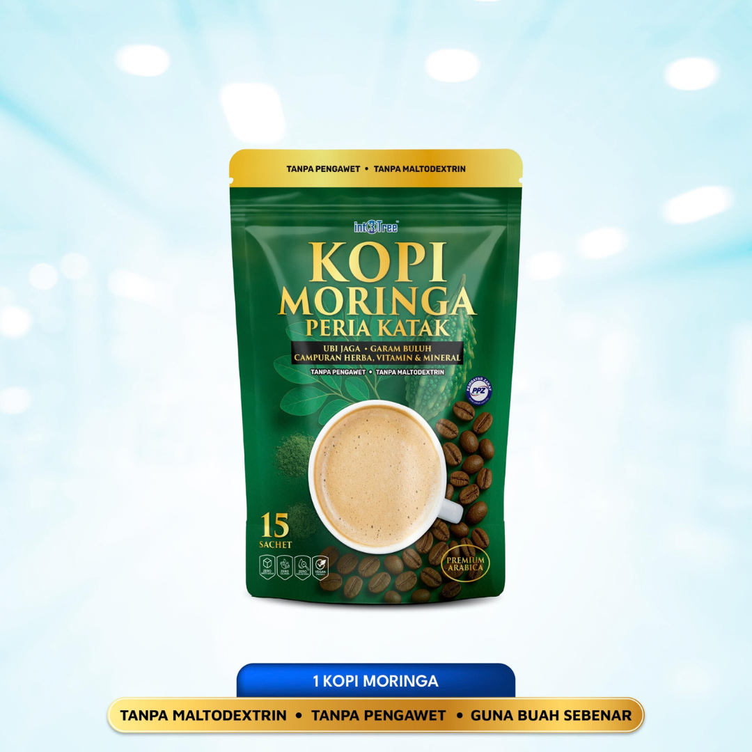 Kopi Kesihatan Moringga 25 gram X 15 sachet