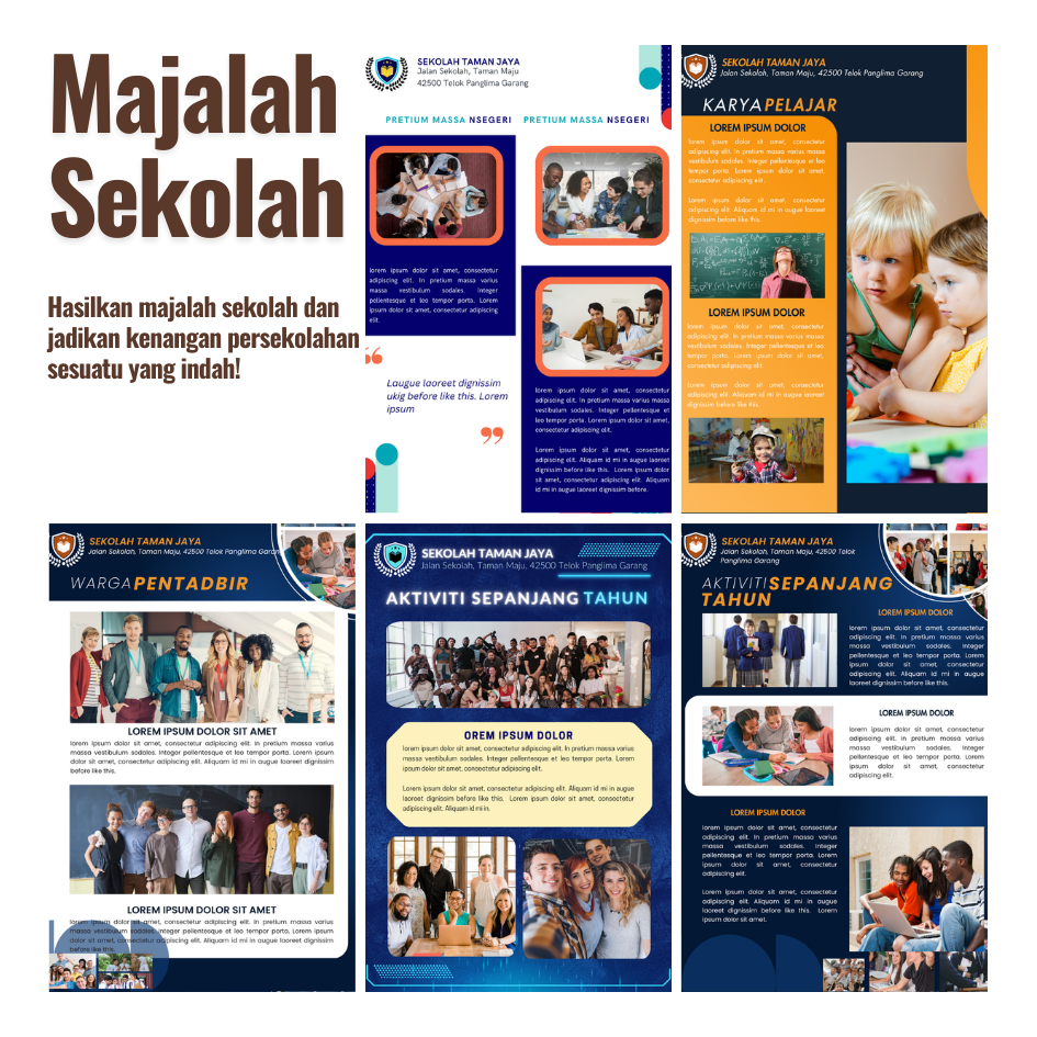 BUNDLE - Majalah Sekolah BMS002