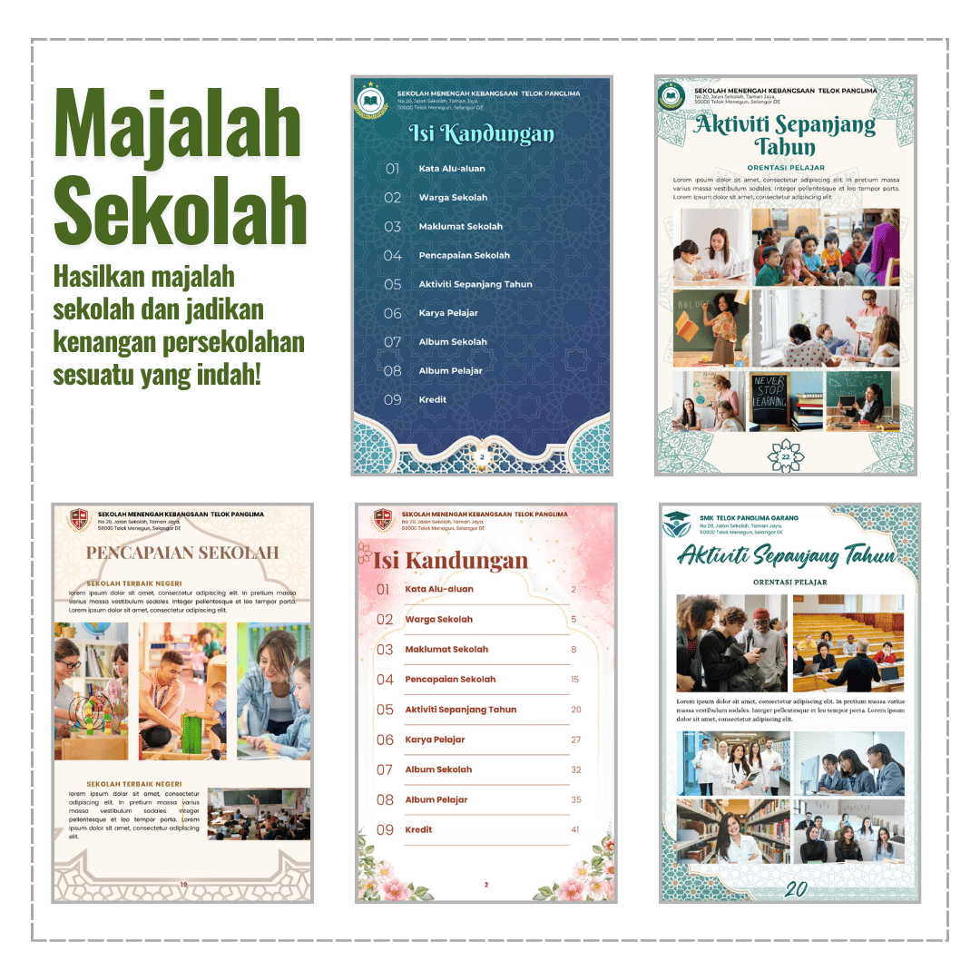BUNDLE - Majalah Sekolah BMS003