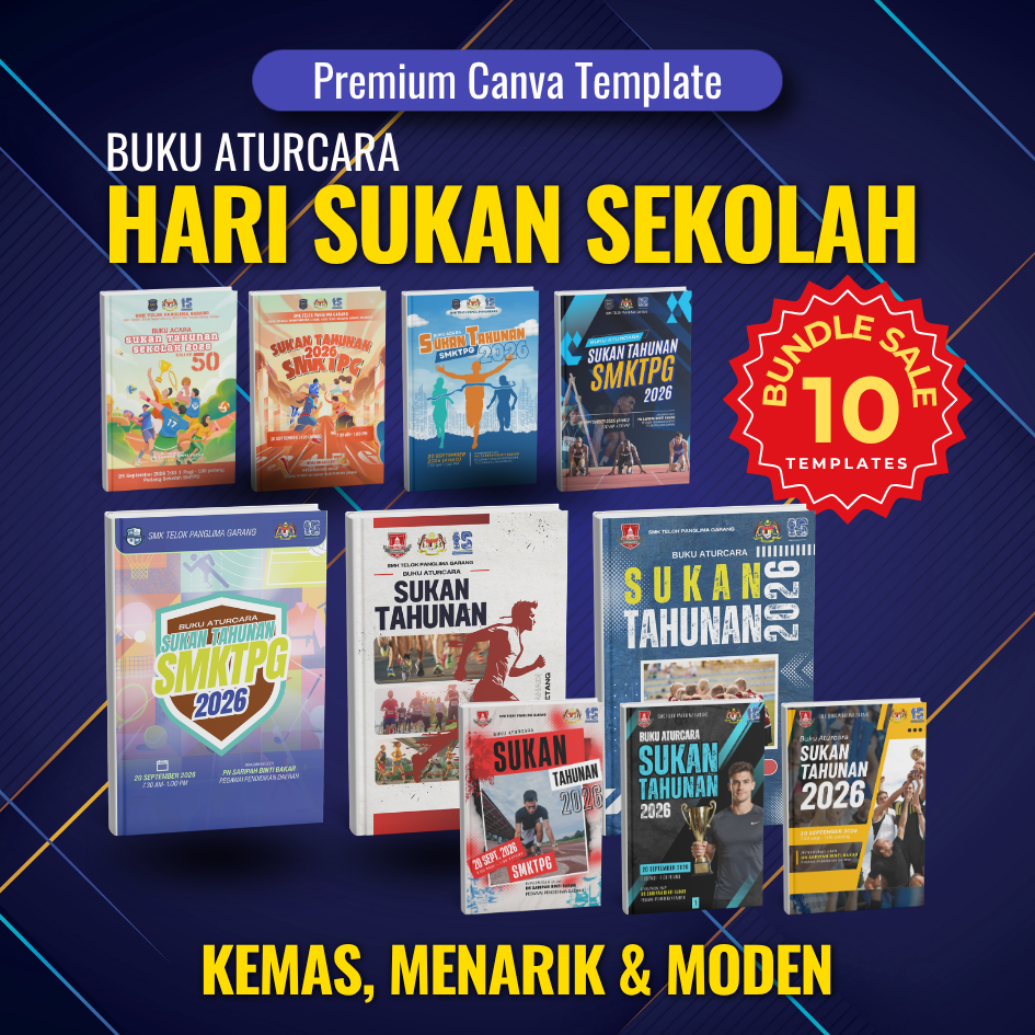 BUNDLE - Buku Aturcara Hari Sukan Sekolah BPHS001