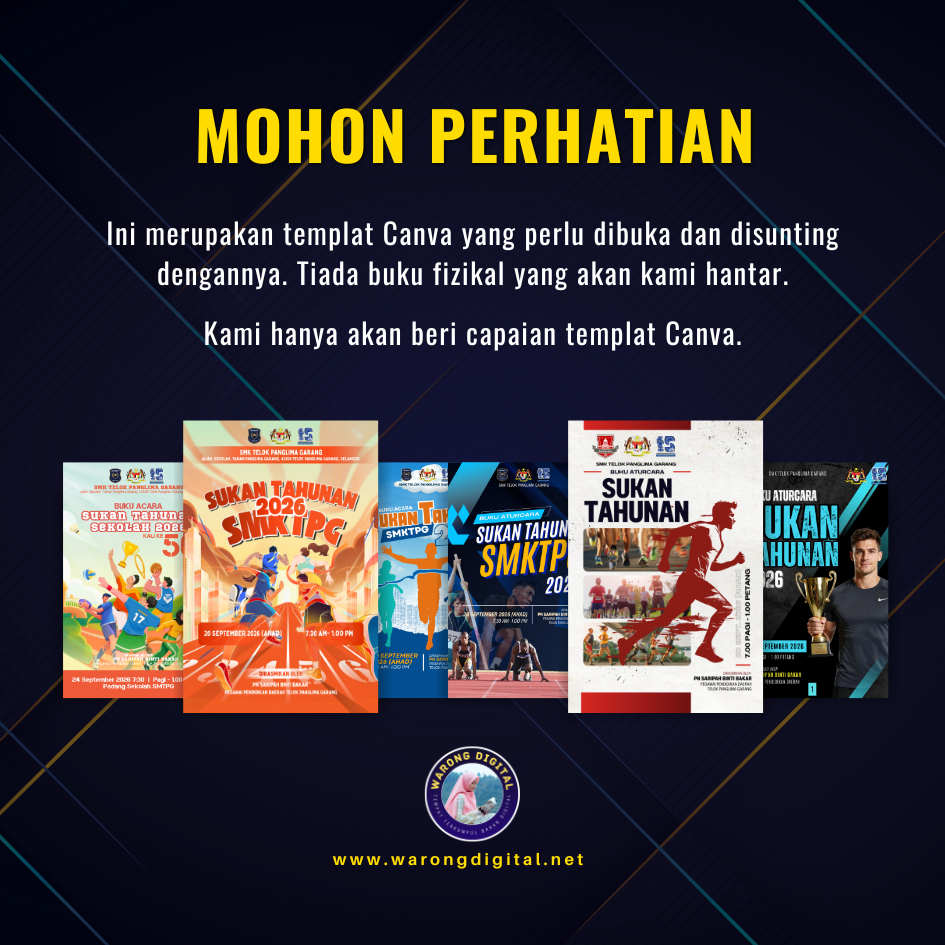 BUNDLE - Buku Aturcara Hari Sukan Sekolah BPHS001