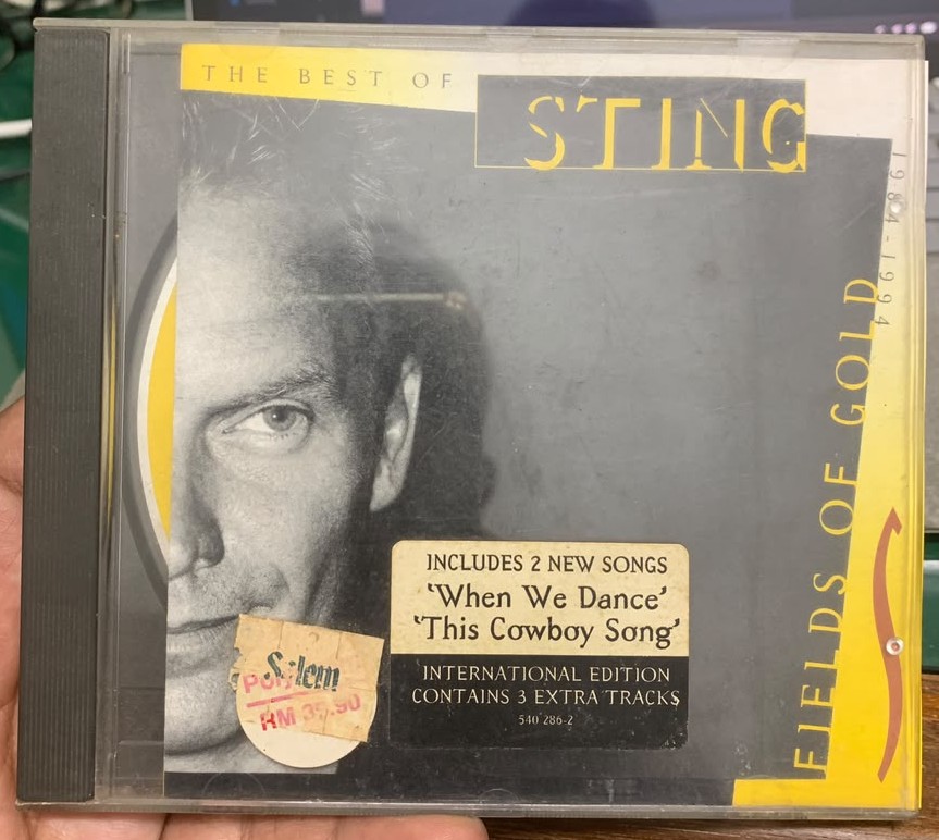 Sting – Fields Of Gold (The Best Of Sting 1984 - 1994)