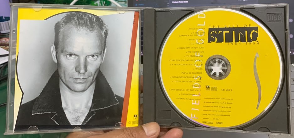 Sting – Fields Of Gold (The Best Of Sting 1984 - 1994)
