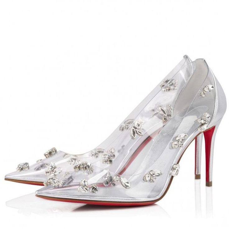 Christian Louboutin Crystal Embellished