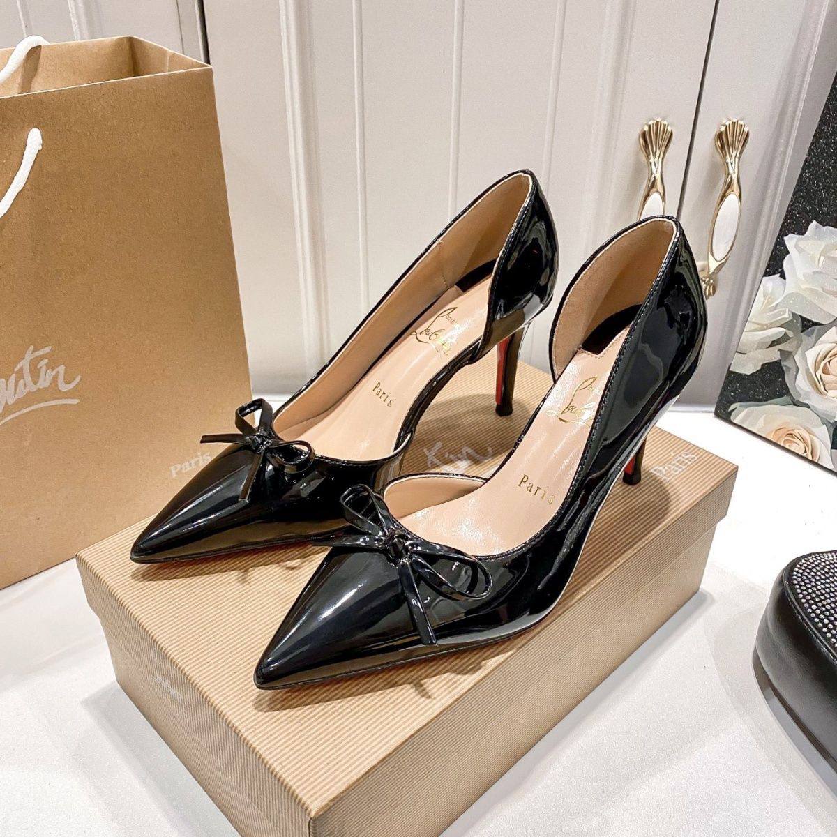 Christian Louboutin Bow Pumps