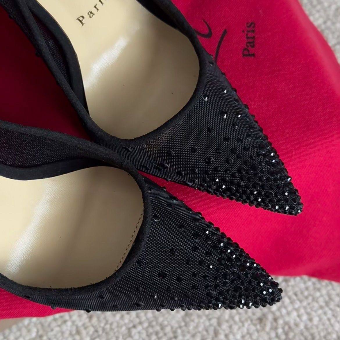 Christian Louboutin Rhinestone 