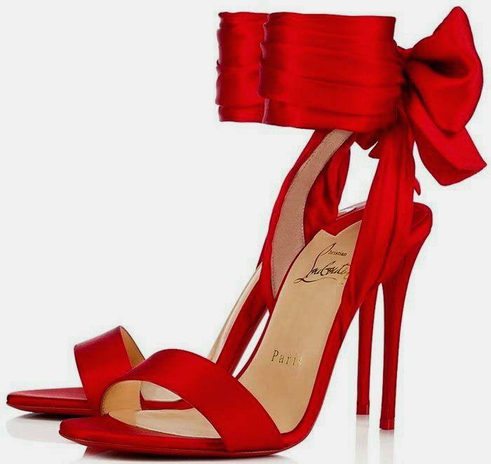 Christian Louboutin Sandale Du Dessert Red