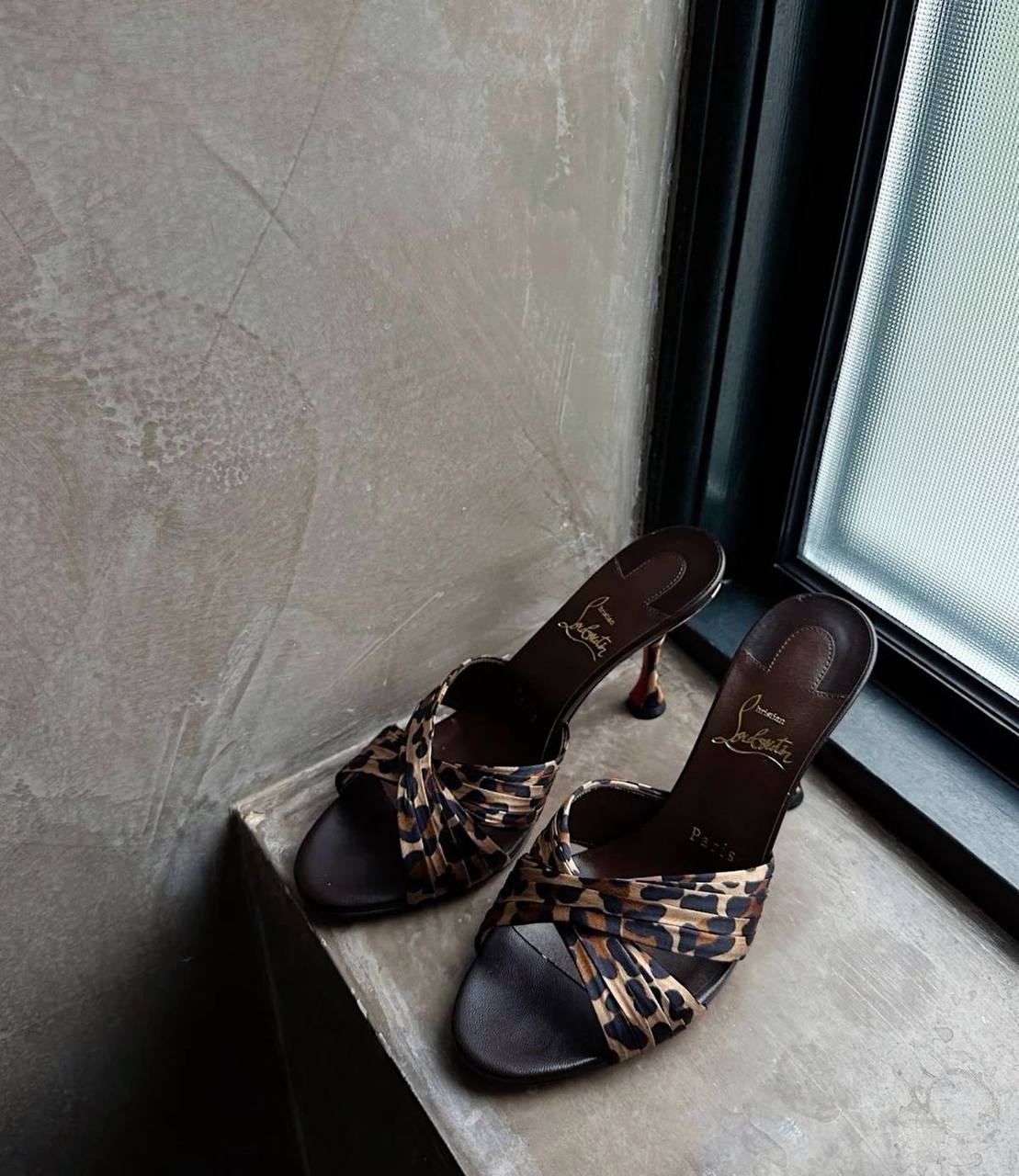 Christian Louboutin Leopard Print 