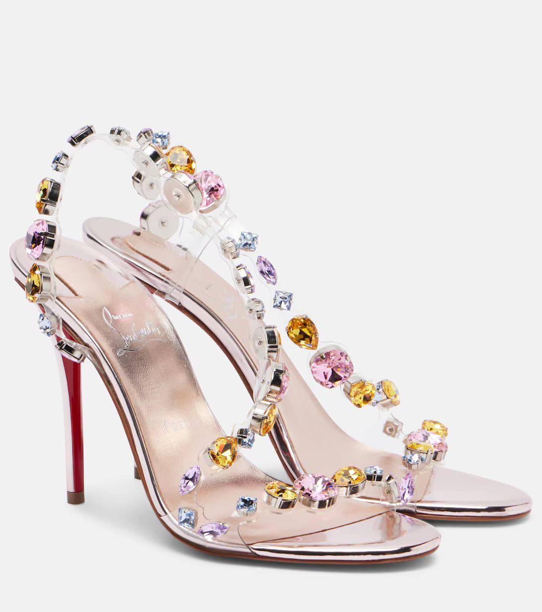 Christian Louboutin Crystal Embellished 