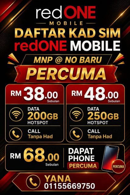 POSTPAID REDONE MURAH