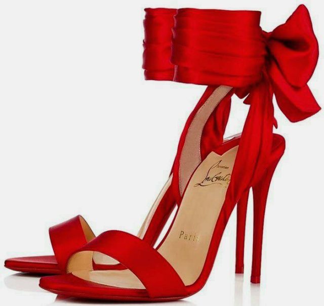 Christian Louboutin Sandale Du Dessert Red