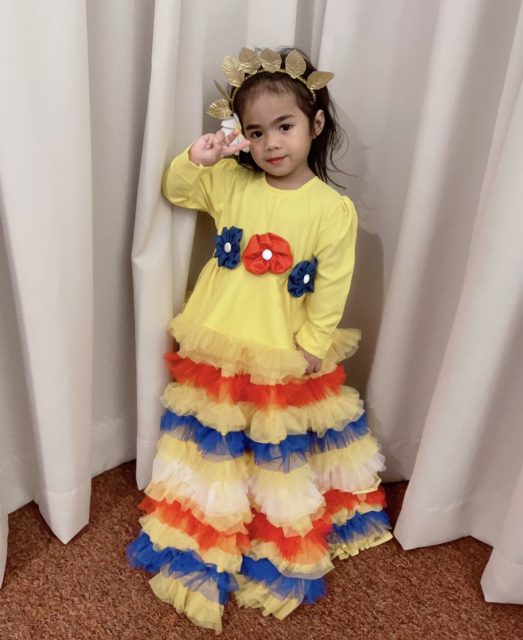 Dress Kembang Bunga Kuning