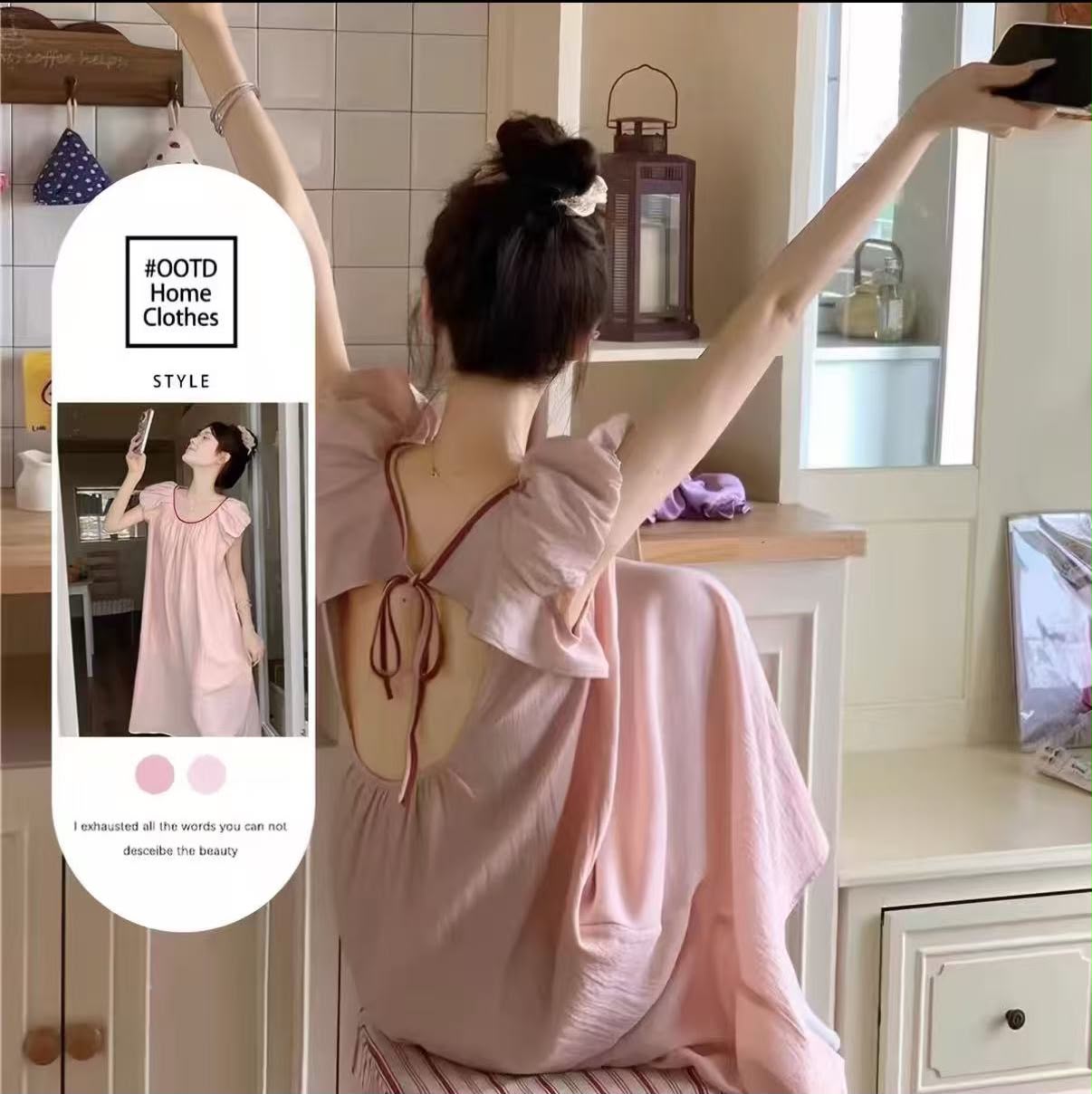 DRESS BACKLESS